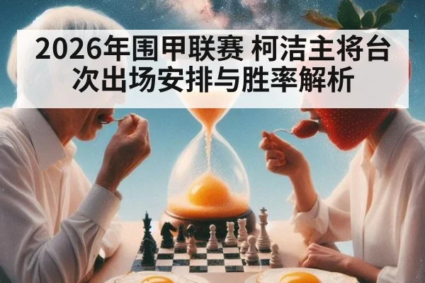 2026年围甲联赛 柯洁主将台次出场安排与胜率解析